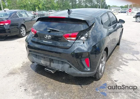2019 Hyundai Veloster 2.0 из США, поврежденный, VIN KMHTG6AF9KU004053